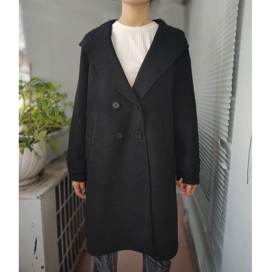 Áo khoác mangto Dạ Hàn second-hand, áo mangto, Trench coat - Đồ Si Bon MT44