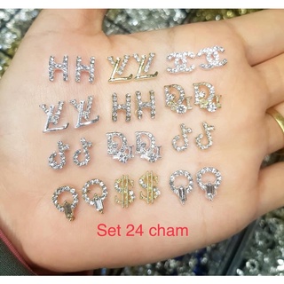 Set cham thương hiệu, cham nail, phụ kiện nail