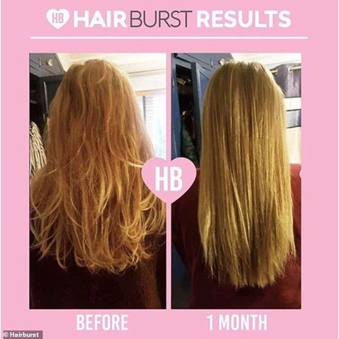 Bộ Dầu Gội Xả Kích Thích Tóc Mọc Dài &amp; Khỏe Hairburst For Longer Stronger Hair