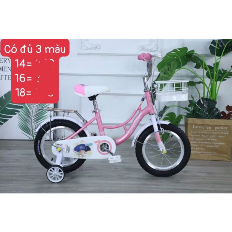 Xe Đạp Trẻ Em Xe Đạp Nữ Xaming Mẫu Mới 2021 Cỡ 18, 20 inch