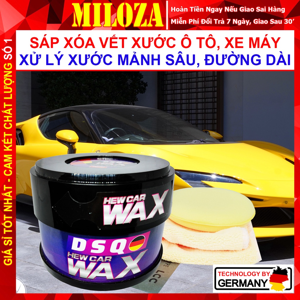 [SIêu Đẹp] Đánh Bóng Ô tô Xe Máy - Sáp Phủ Bóng Xe - Nổi Bật, Chống Nước, Chống Bụi Bẩn, Bảo Vệ Lớp Sơn Zin - DSQ 300G