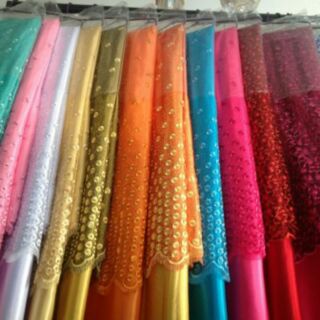 Vải may Quần áo dài Phi bóng