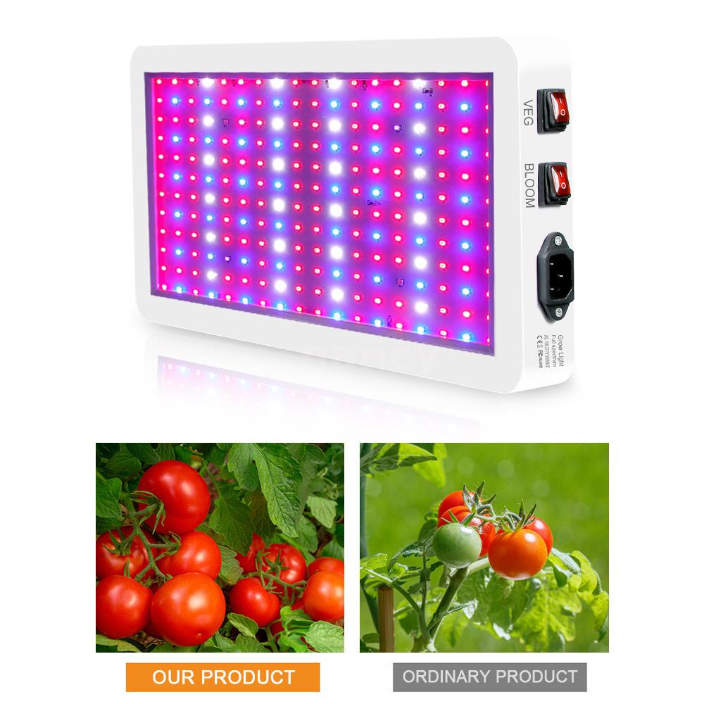 Đèn LED hỗ trợ trồng cây 1000W 216 chống thấm nước IP65