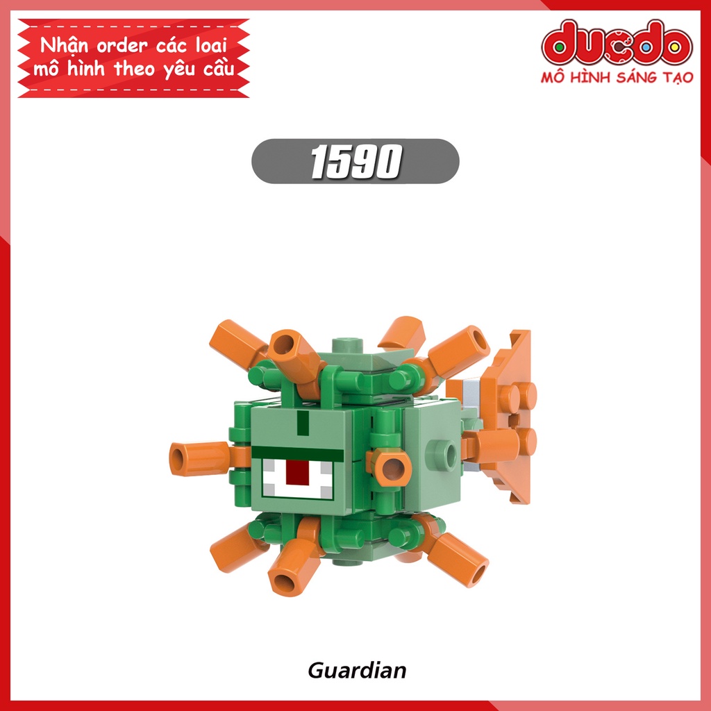 Minifigures các nhân vật Minecraft - Đồ chơi Lắp ghép Xếp hình Mini Mô hình XINH X0298