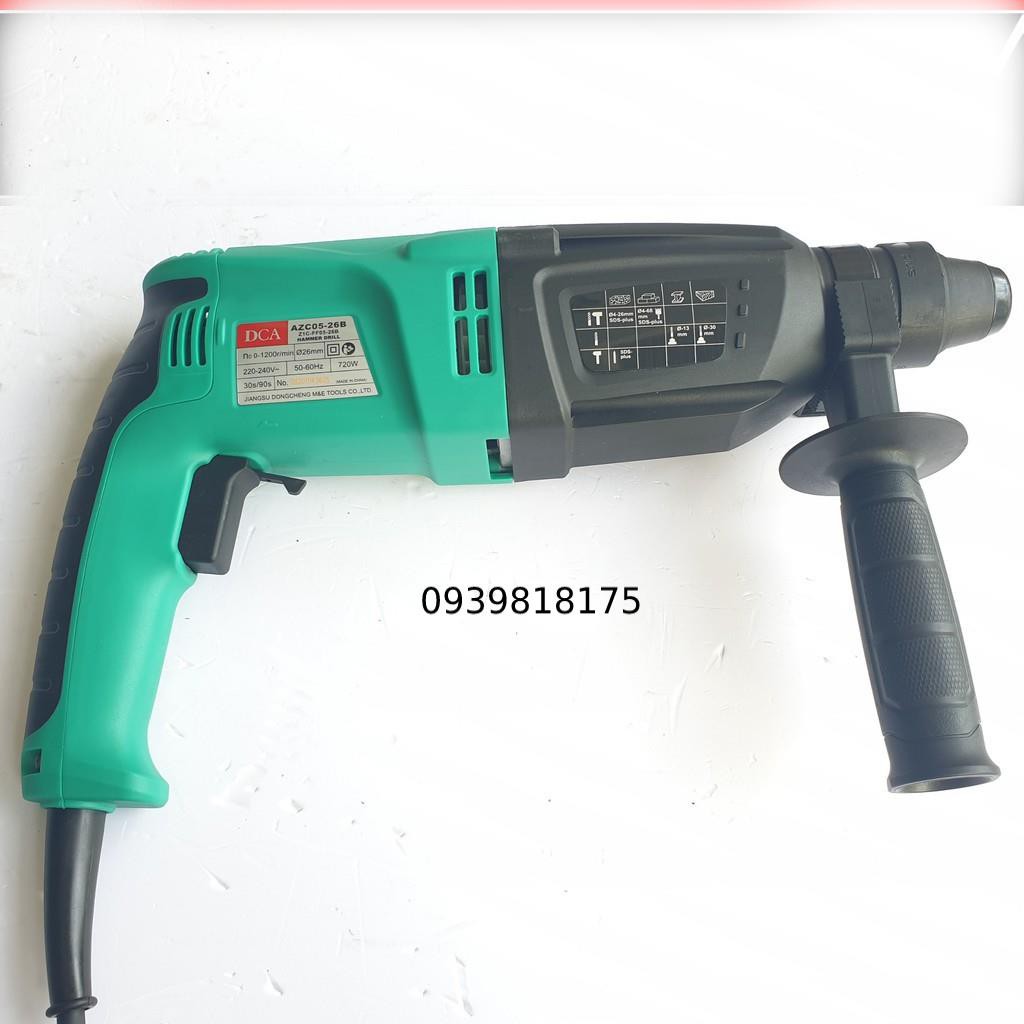Máy khoan bê tông 720W chính hãng DCA AZC05-26