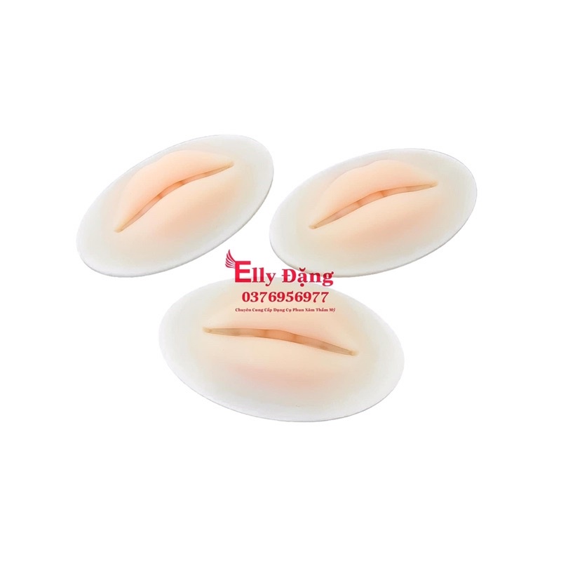 Môi 5D silicon Tập Luyện Phun Xăm, môi 5D Silicon Mềm Mới,  Da Môi 5D Tập Phun Môi