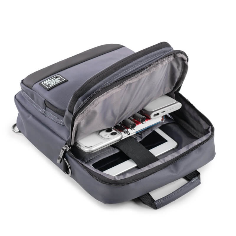 Túi đeo chéo thời trang Mr Vui 954 có dây đeo tháo rời làm balo mini ( kích thước 33 x 25 x 10 cm)