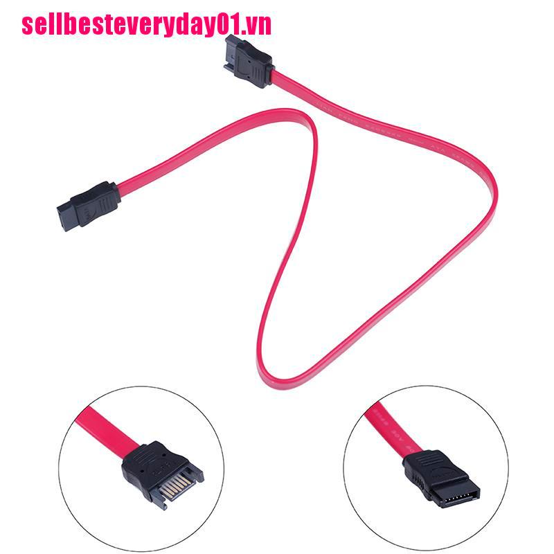 【sellbesteveryday01.vn】High speed SATA 7pin male to female M/F extension HDD connector sync data cable