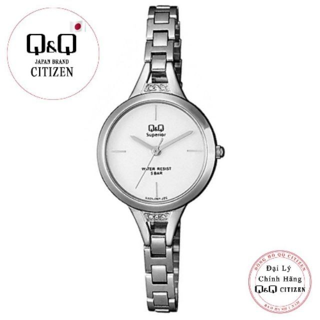 Đồng Hồ Nữ Q&amp;Q Citizen Superior S305J201Y Dây Sắt Thương Hiệu Nhật Bản