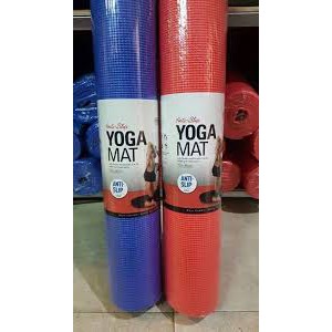 THẢM TẬP YOGA LOCK&amp;LOCK MAT214 (61*173cm) Màu Đỏ - Chính Hãng.