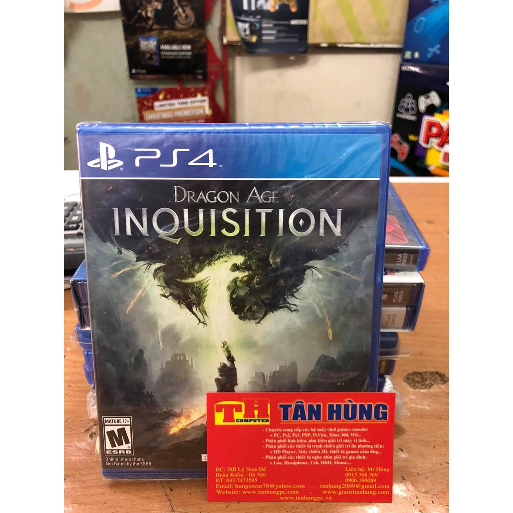 Đĩa Game Ps4 : Dragon Age Inquisition