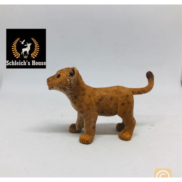 Mô hình động vật , đồ chơi con vật Schleich chính hãng Sư tử con 14364 - Schleich House