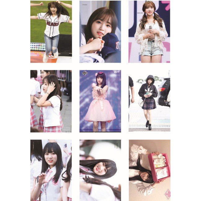 Lomo card 36 ảnh thành viên IZONE - NAKO