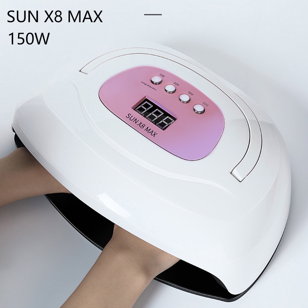 Máy Hơ Gel 150W SUN X8 MAX  chuyên nghiệp máy sấy móng tay