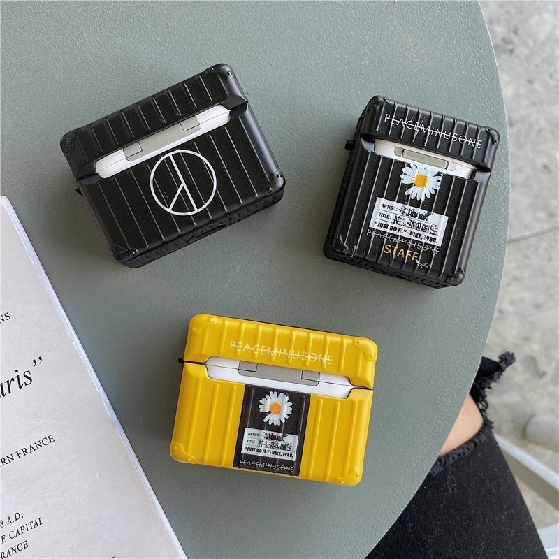 Case Airpod 1/2/pro Hộp Hoa Cúc GD