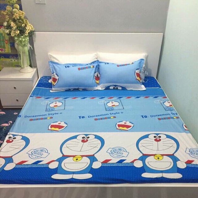 Ga gối cottong poly đô rê mon