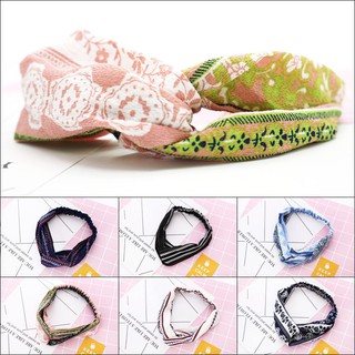 Băng Đô Turban Thổ Cẩm Hoa Nhí Phong Cách Hàn Quốc Chất Voan Mát Lịm Sờ Cực Thích ^^ ( khăn turban )