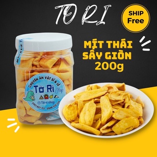 Mít sấy giòn mít thái sấy giòn nguyên miếng loại 1 mít loại a - 200gram tờ rí shop