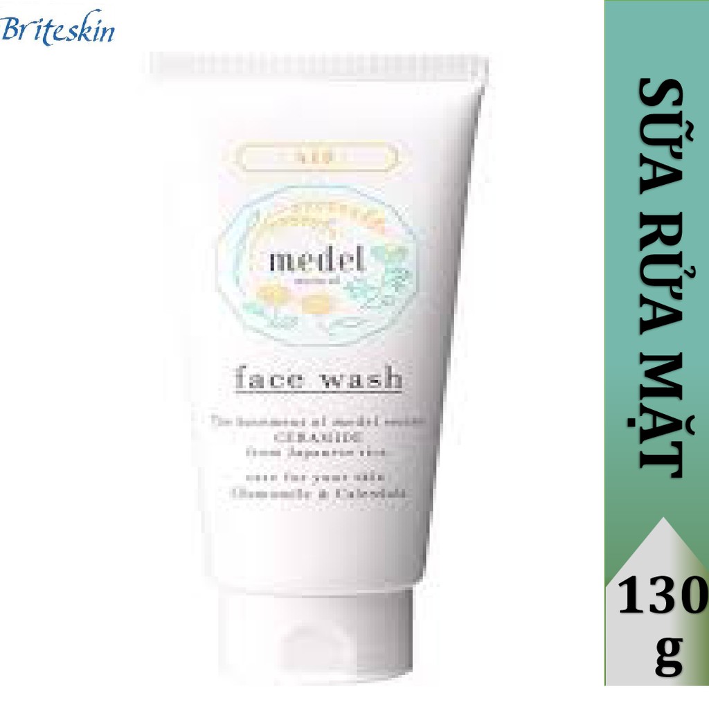 Sữa Rửa Mặt Medel Natural Face Wash Wild Rose Aroma 130g