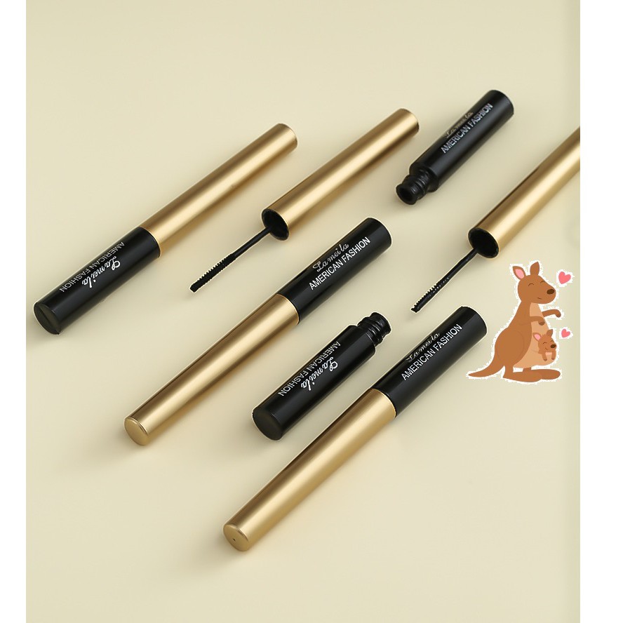 Mascara Lameila⚡️𝐅𝐑𝐄𝐄 𝐒𝐇𝐈𝐏⚡️Chuốt mi Mascara Siêu Mảnh Tơi Mi Phong Cách Hàn Quốc Lameila Skinny Microcara Vỏ Đen(Mas11)