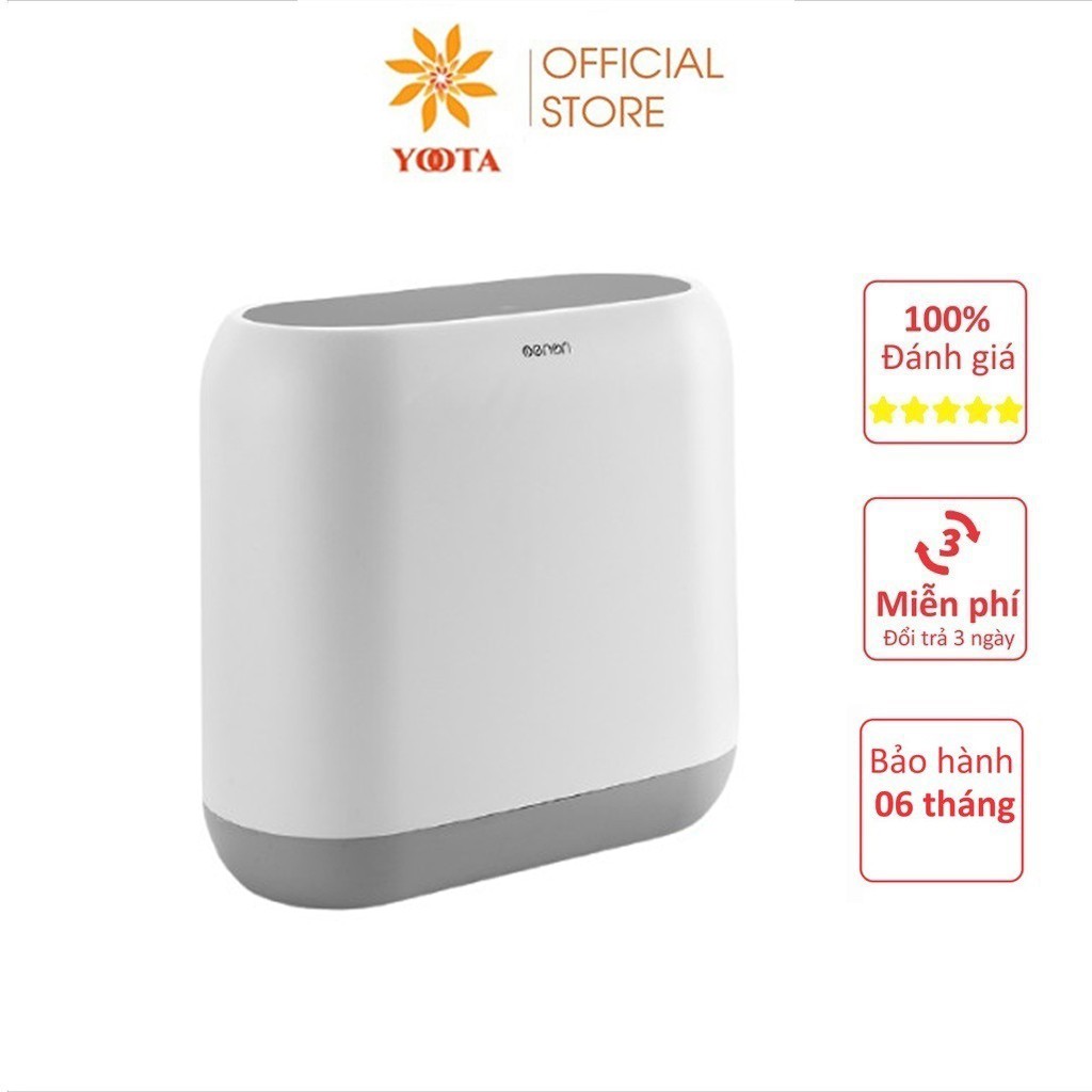 Thùng Rác Tự Động OENON, Sọt Rác Nhựa Văn Phòng Phân Loại Rác Cao Cấp, Thùng Rác Thông Minh