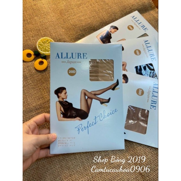 Quần tất 20d ALLURE Nhật siêu dai phiên bản mới 2021