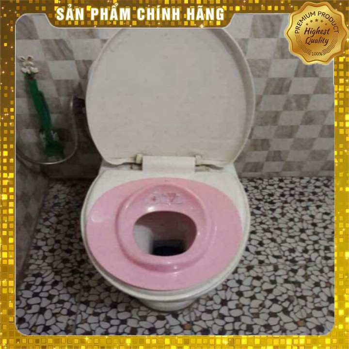 Kệ ngồi toilet cho bé - Miếng lót thu nhỏ bồn cầu nhựa Việt Nhật [ phukienthoitrang29 ]
