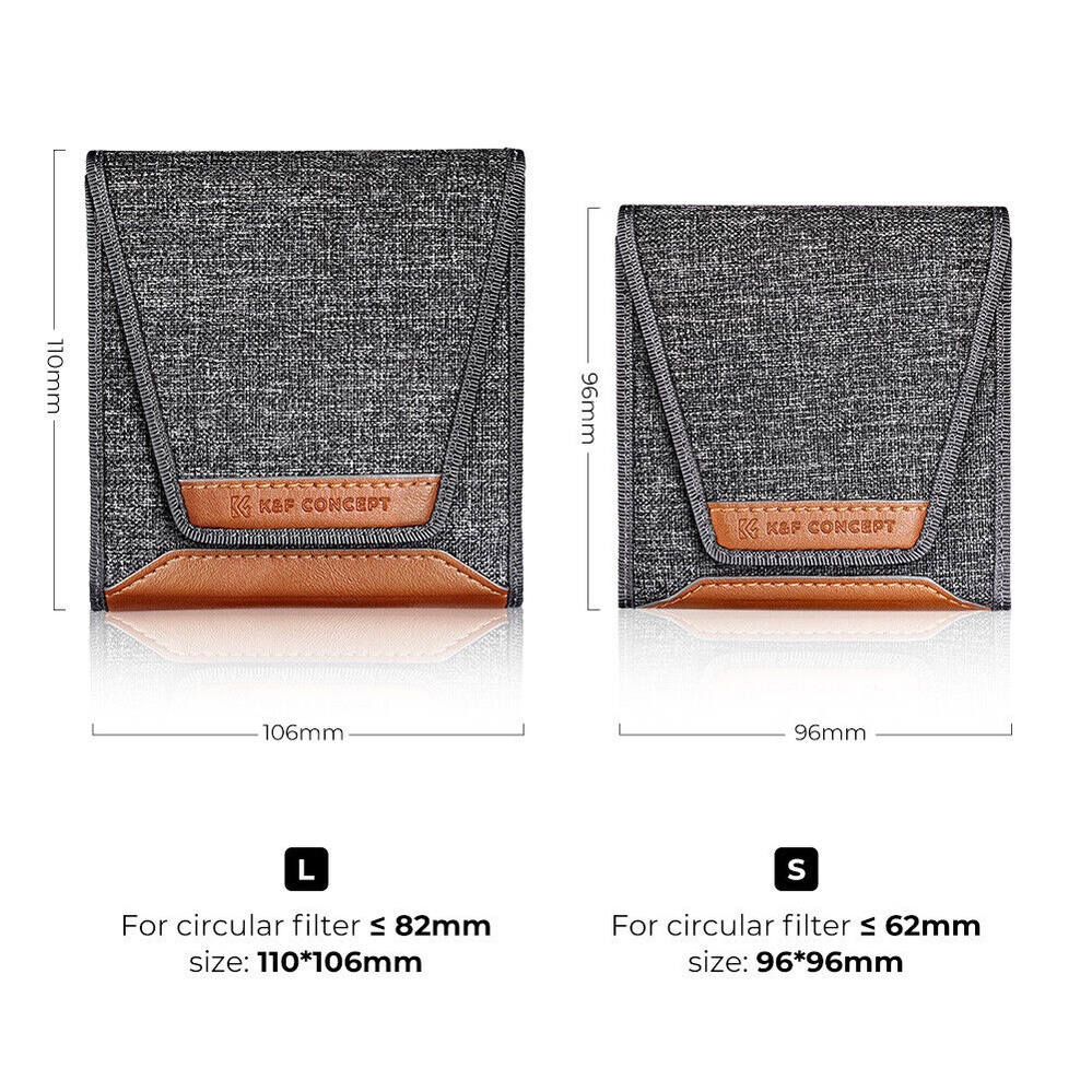 Túi Lọc Ống Kính 3 Ngăn Cho UV CPL ND