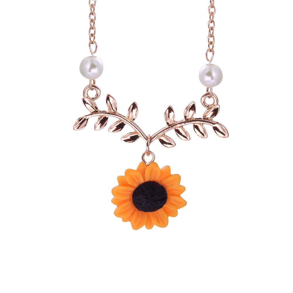 Bộ nữ trang 5 món hình hoa hướng dương cho nữ