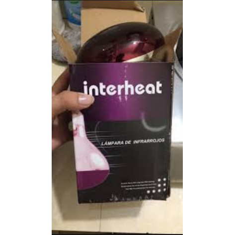 Bóng đèn úm gà hồng ngoại Interheat 100w