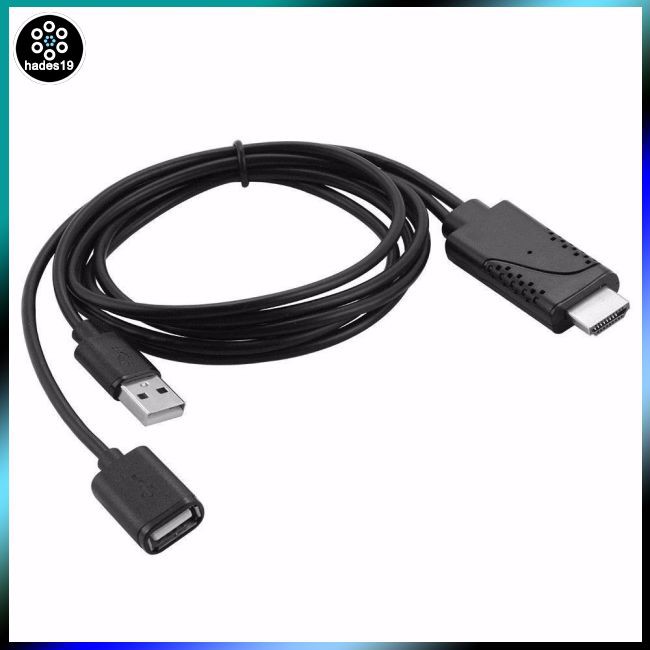 Cáp Chuyển Đổi Hdmi Sang Hdmi (Hades 19.) Cho Iphone8 / 7 / 7plus / 6s / 6 Plus