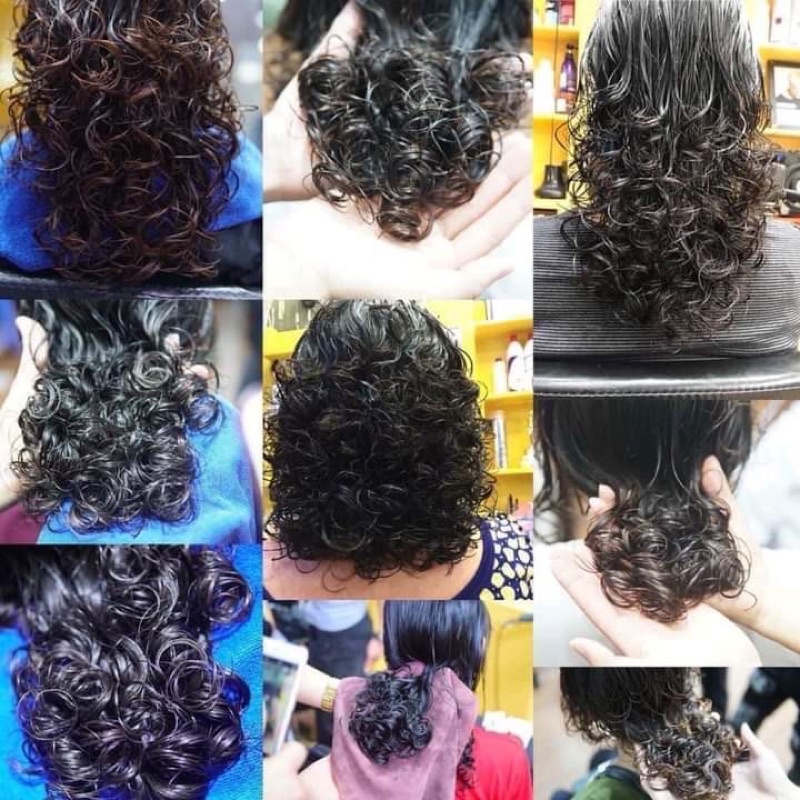 Kích xoăn H9, kích xoăn tóc Hydro Curly Hair 500ml , thuốc uốn tóc, thuốc làm xoăn tóc đơn giản