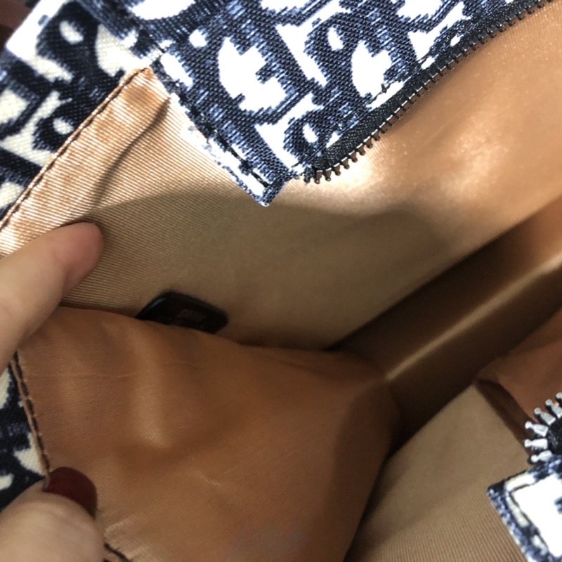 (Video thật) Túi xách chữ D tote thổ cẩm size lớn đựng đồ mới nhất hàng quảng châu