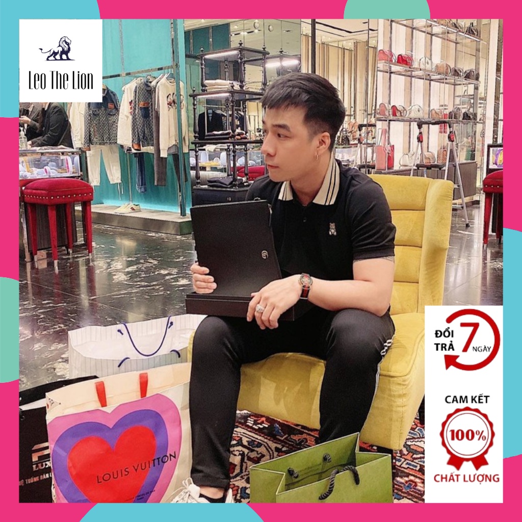 Áo thun POLO nam nữ gấu con tay ngắn, chất cá sấu Cotton | BigBuy360 - bigbuy360.vn