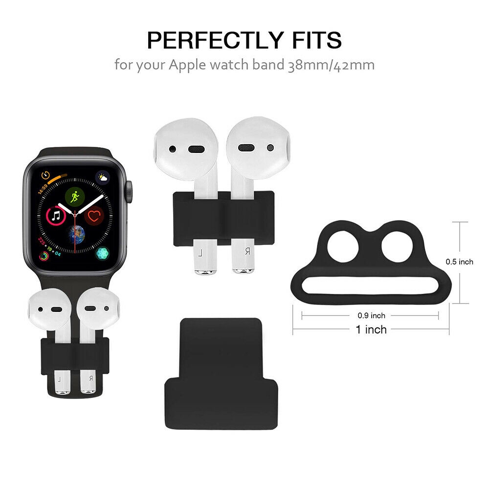 Bộ phụ kiện 6 món chuyên dụng bảo vệ cho tai nghe Apple Airpods