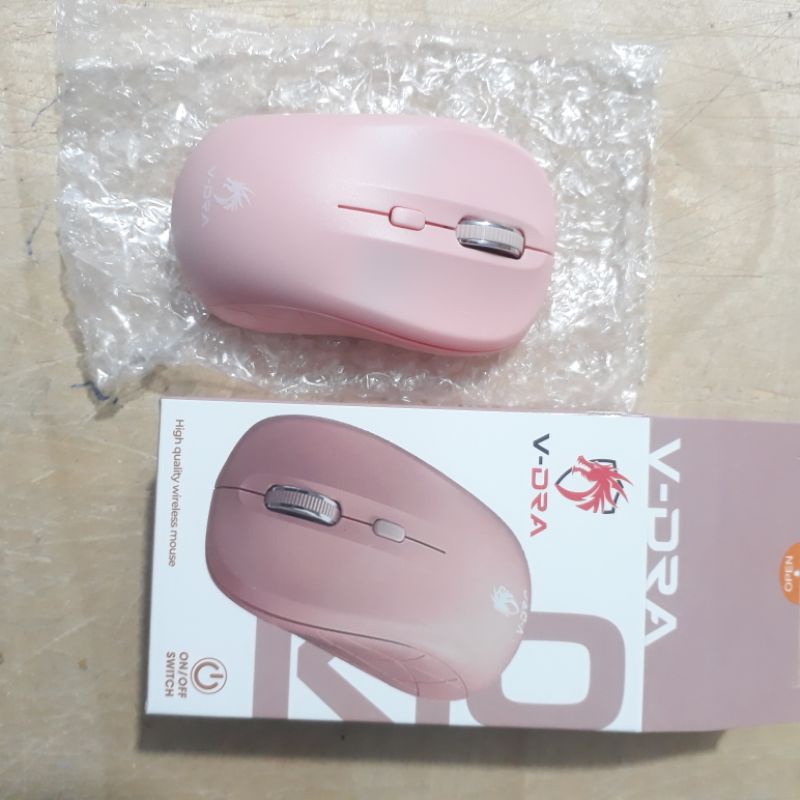 Chuột Không Dây VINAGEAR V-DRA K10 Kèm Pin Theo Chuột Thời Gian Chờ 24 Tháng Và Shop Còn Chuột V-DRA K08 - V-DRA K09