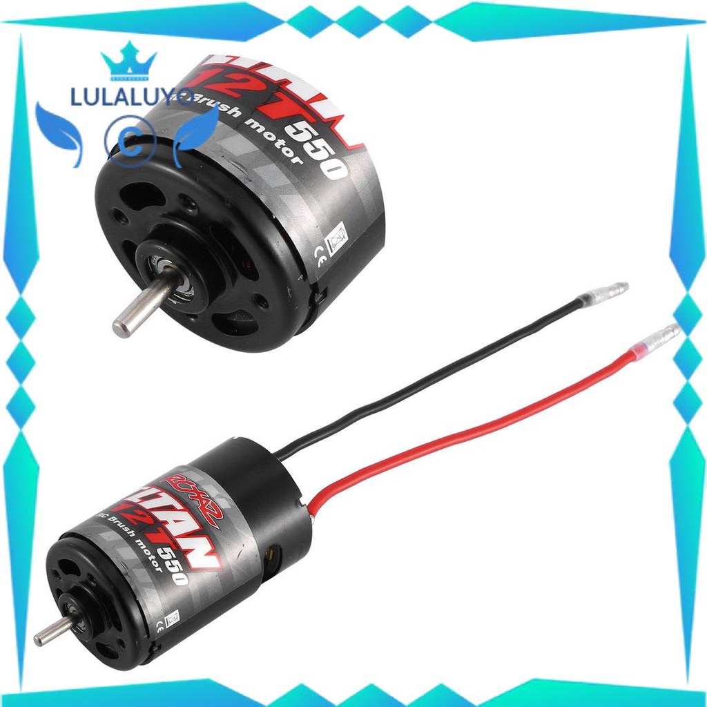 550 Brushed Motor 12T 21T 29T 35T For Axial 1:10 RC Crawler RC Car Parts .lu