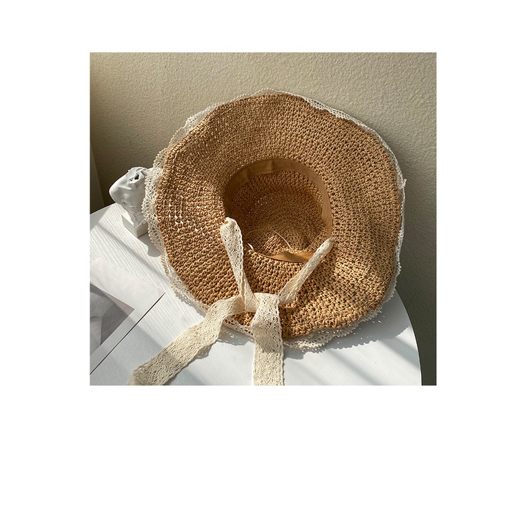 Nón Vành Đan Lát Thời Trang Hàn Quốc Cho Nữ