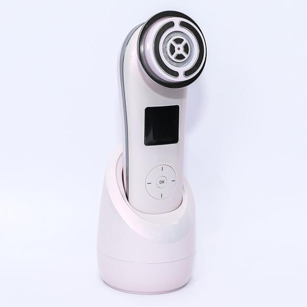 Máy nâng cơ trẻ hoá da 9 in 1 công nghệ Nano Photon RF, EMS , Sóng siêu âm NanoTime F82E Chính Hãng Nhật Bản