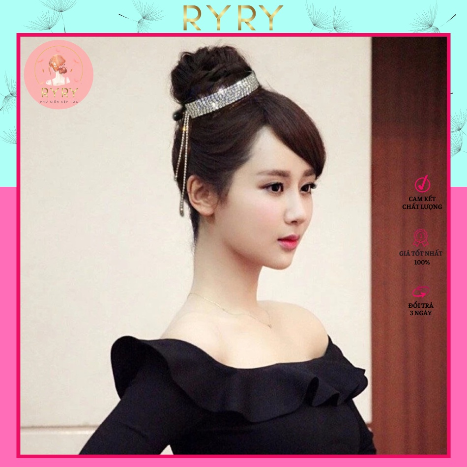 Kẹp Càng Cua Đính Đá Nhiều Màu Mẫu Mới Nữ - Hot Trend