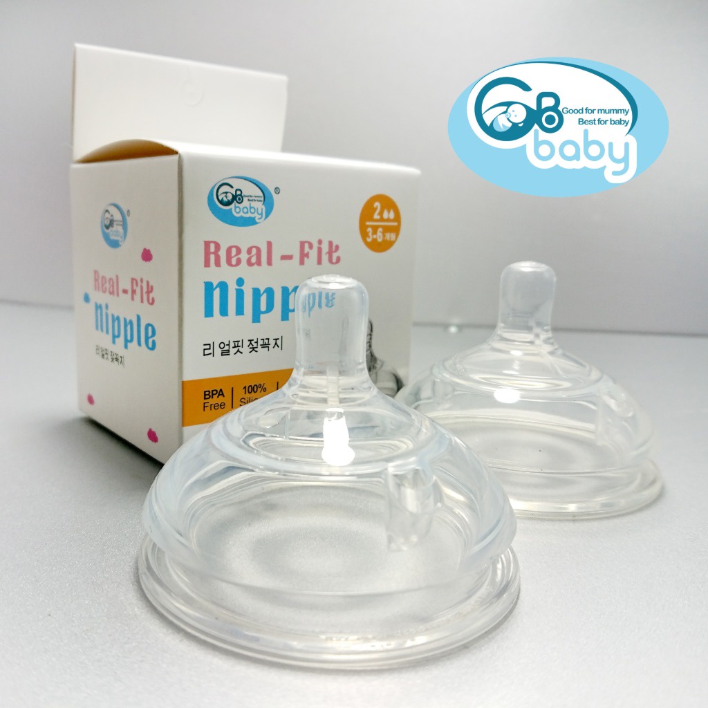 Núm Ty Silicon Cao Cấp GB-Baby Chính Hãng