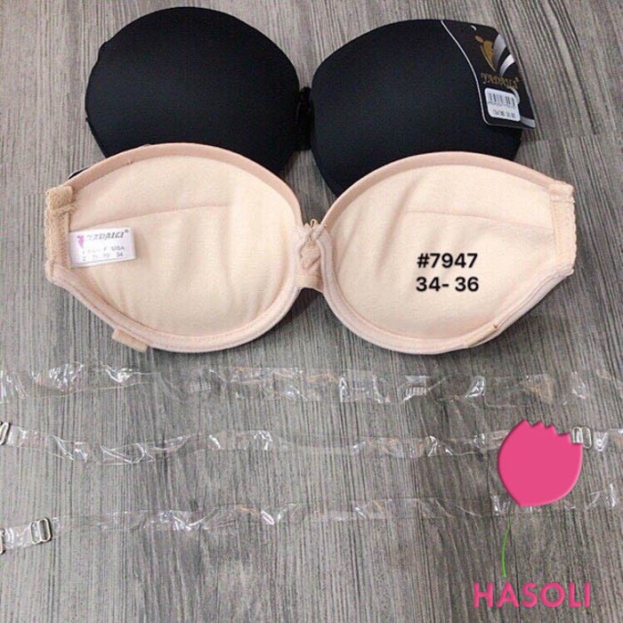 Áo Lót Cúp Ngực Không Dây Mút Dày Nâng Ngực Siêu Tốt AL47