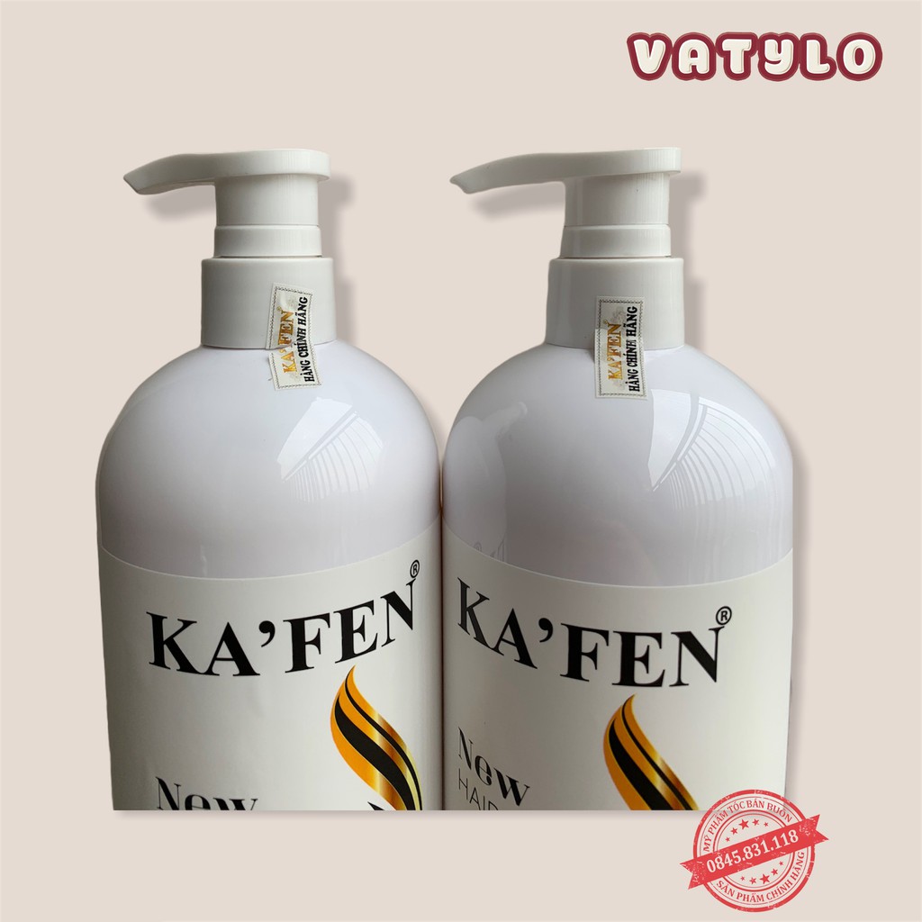 Cặp Dầu Gội Xả NEW KAFEN 800ml | Giảm Rụng Tóc, Ngăn Rụng Tóc,Phục Hồi Tóc Hư Tổn | Hàng Chính Hãng CT08