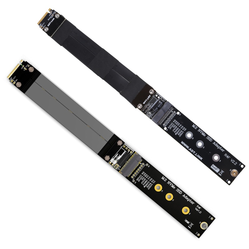 Dây Cáp Nối Dài R44SF Cho Thẻ Nhớ SSD M.2 NVMe M2 Sang PCIE Express 3.0 X4