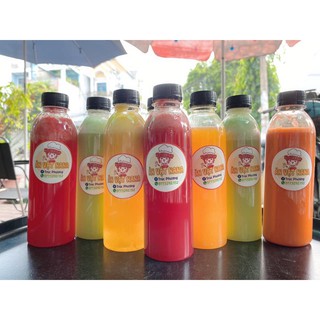 In tem nhãn cán bóng dán chai nước