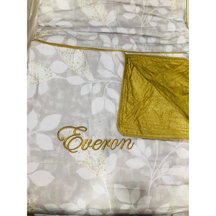 Bộ Drap phủ và chun chần EVERON FALY 1m8x2m