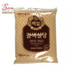 Đường vàng (nâu) Hàn Quốc Beksul 1kg