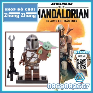 Đồ chơi Xếp hình Star Wars The Mandalorian Chiến tranh giữa các vì sao Minifigures Wm899A