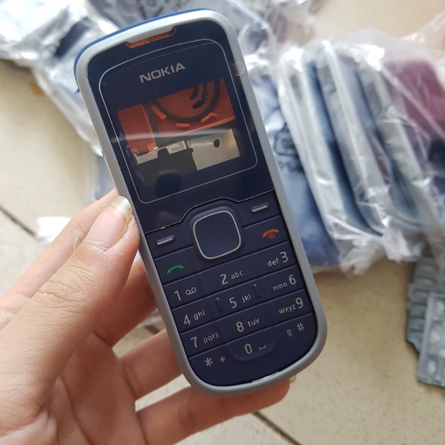 Bộ Vỏ Sườn Phím Nokia 1202 Zin Hàng Cao Cấp