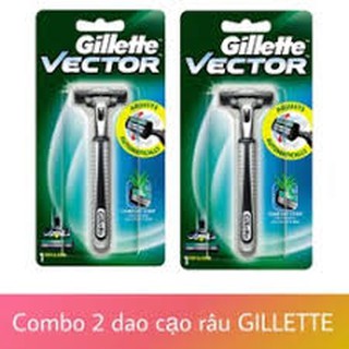 LƯỠI CẠO RÂU GILLETTE VECTOR 2 LƯỠI KÉP